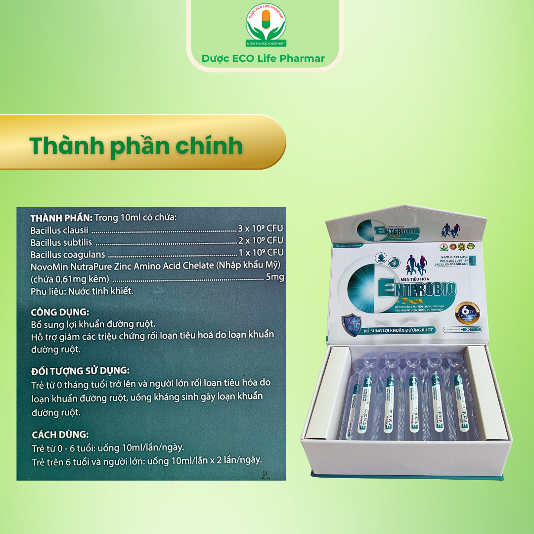 Men tiêu hóa Enterobio